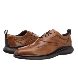 Cole Haan Brown Leather Oxfords